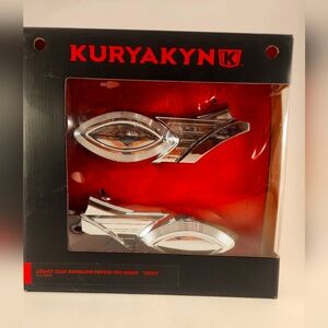 Kuryakyn Legacy Rear Swingarm Covers For Indian Scout Motorcycles. Fits 2015-16